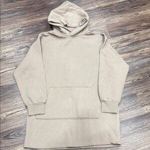 Long Tan Hoodie Sweater